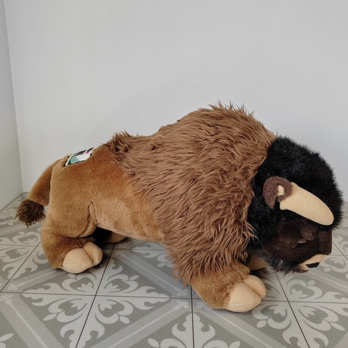 Peluche bufalo amichevole mani - amichevole,