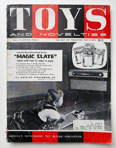 Luglio 1958 giocattoli - giocattoli, e