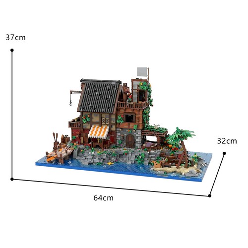 Pirate refuge viene - refuge, fornito