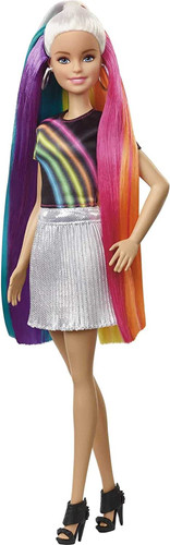 Barbie bambola con capelli - bambola,